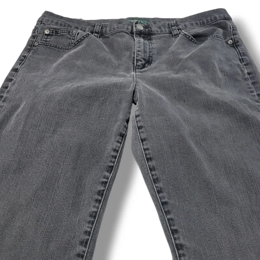 Lauren Jeans Co Jeans Size 14 W36xL30  Classic Straight Jeans Women's Jeans - Image 4