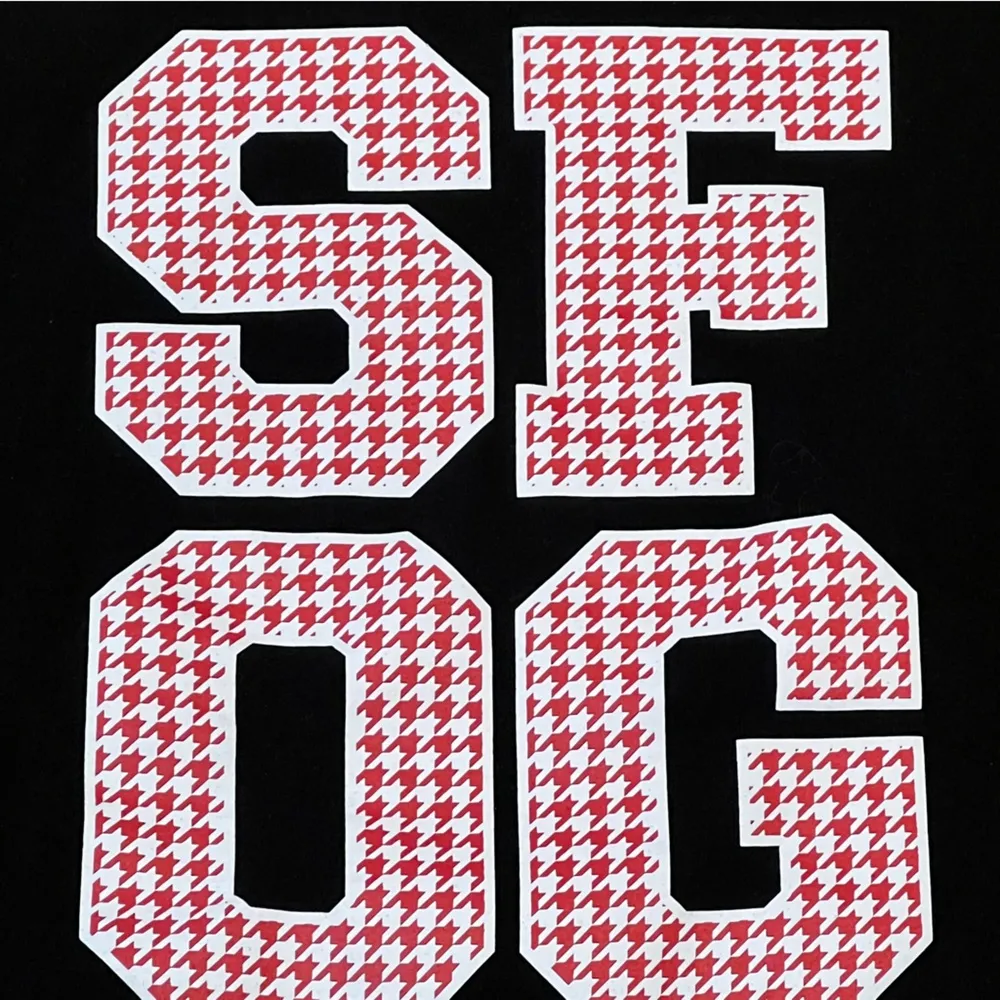 SAN FRANCISCO OG Tshirt black red white size large. - Image 2