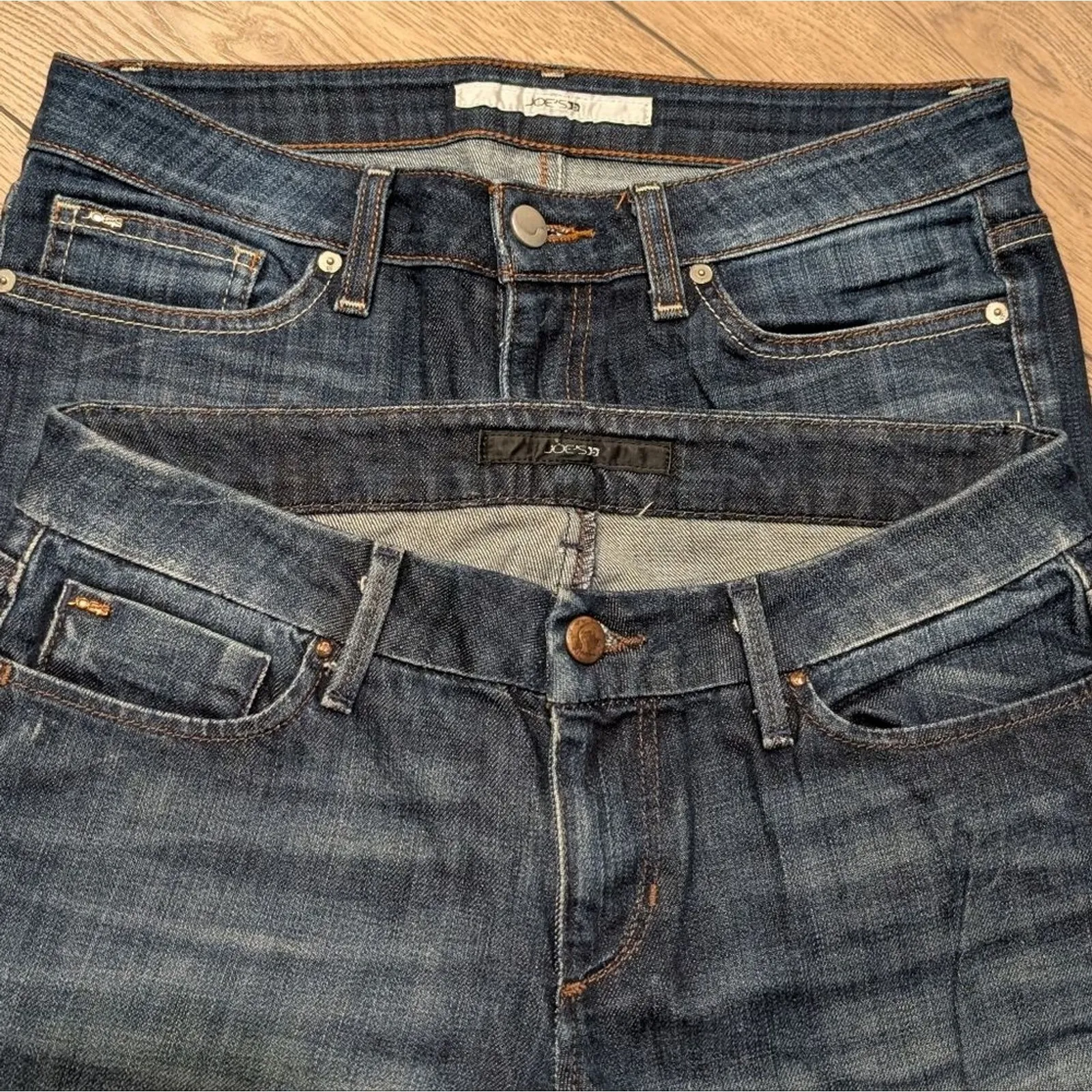 👖👖Joe's Jeans 27 Chelsea Skinny Leg Designer Premium Denim Bundle Lot 2 Pairs - Image 5