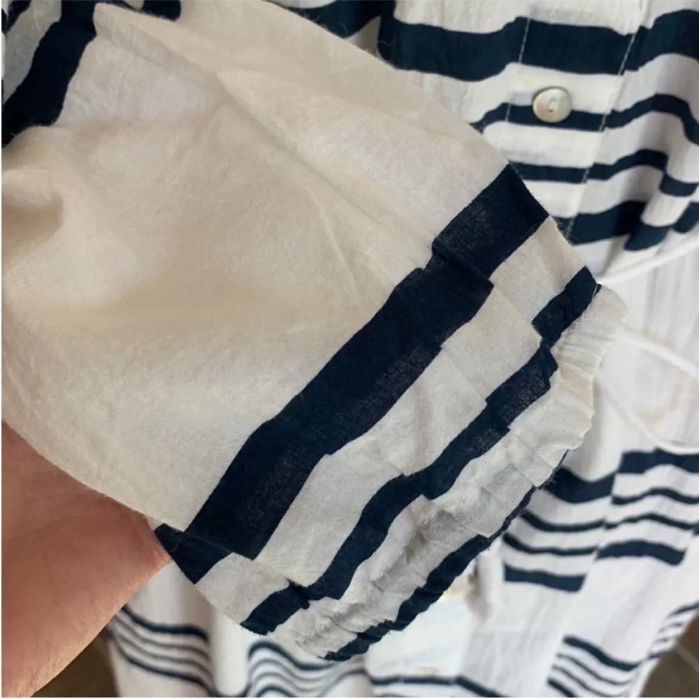 Faithfull The Brand The Beach Edit Goa Stripe Sun Maxi Dress Sz 4 NWT - Image 9