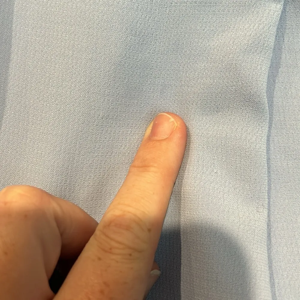 LOFT light blue high rise dress pants - Image 5