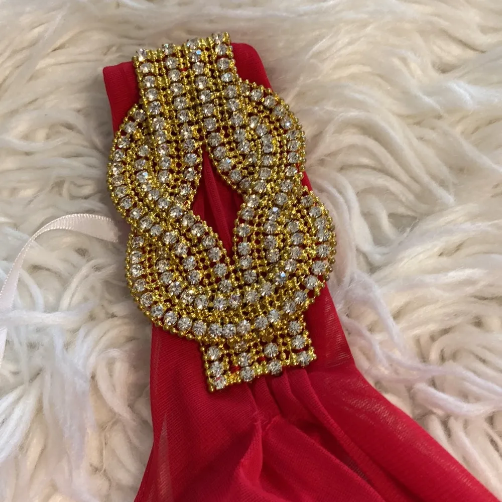 XSCAPE Red Dress size 8 it’s so beautiful and for special occasions brand new - Image 16