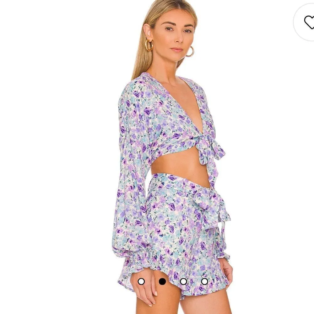 Majorelle | Revolve | Giovanna Top and Shorts Set in Palm Desert Multi - Image 2