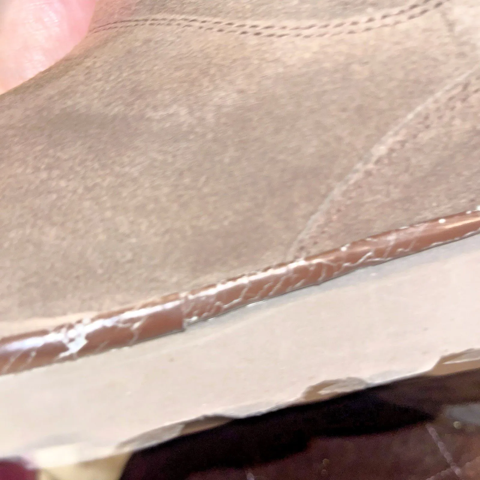 Gypsy Soule Brown Suede Boots Western Tooled Leather Swarovski Crystal Cross 10 - Image 15