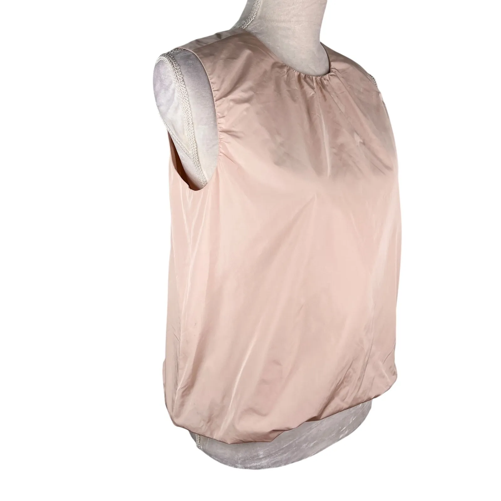 Sofie D'Hoore Boom Pota Cropped Sleeveless Top Nude 38 New - Image 6