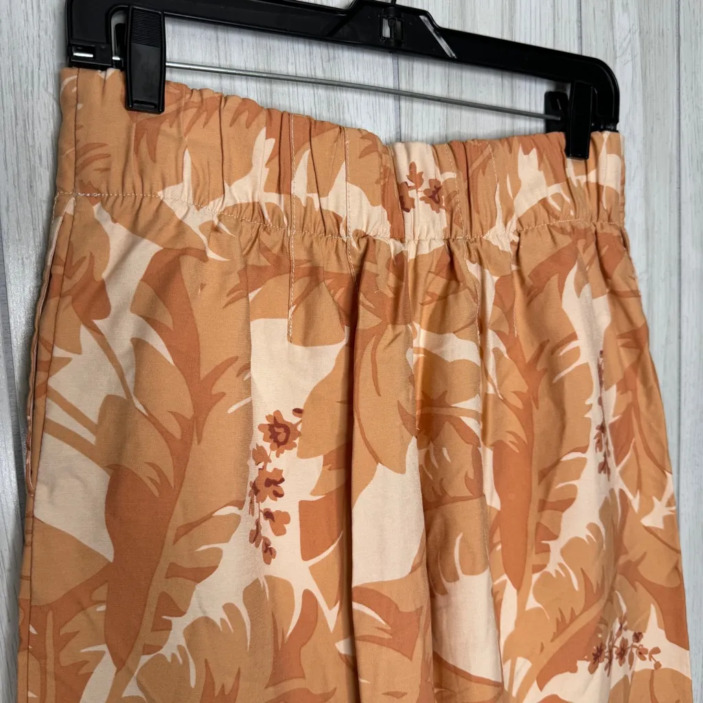 Soft Surroundings Grand Garden Wide Leg Trousers in Canyon Sunset size S Small - Image 5