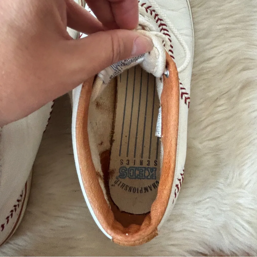 Vintage 1992 Keds Baseball Championship Series Keds Sneakers - Image 10