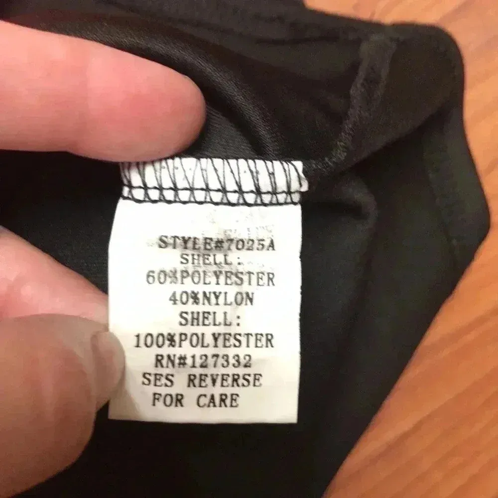 Orange‎ party dress, size Med Orange - Image 6