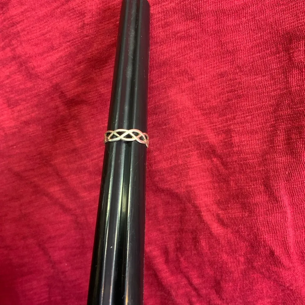 Sterling Silver 925 Geometric Ring - Image 5