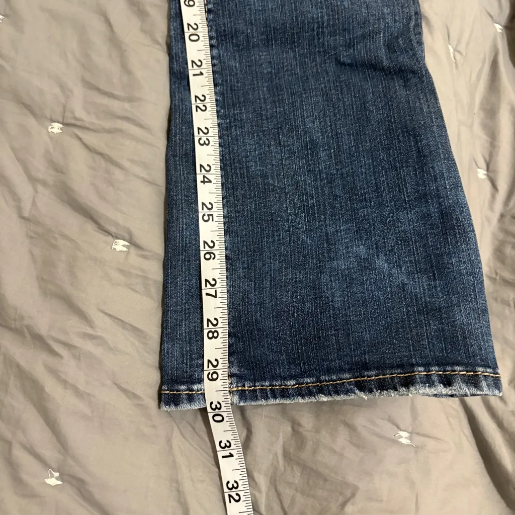 Silver Jeans Size 28 Mid Rise Bootcut Suki Mid to Dark Wash - Image 10