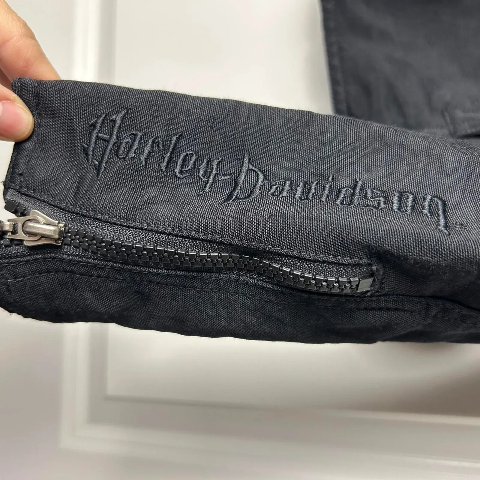 Harley Davidson Black  jacket - Image 5