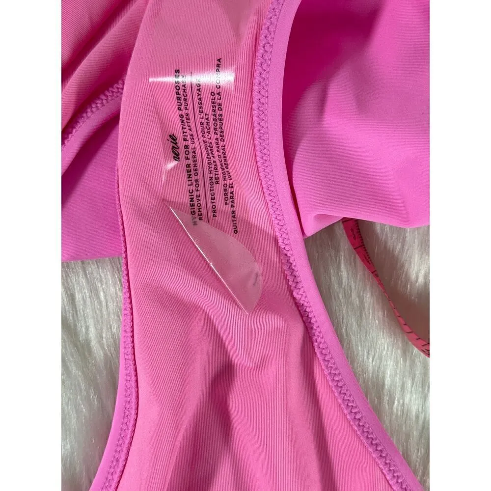 AERIE SWIMWEAR‎ Women's Bubblegum Pink Swim Bottoms XXL NWT - Image 5