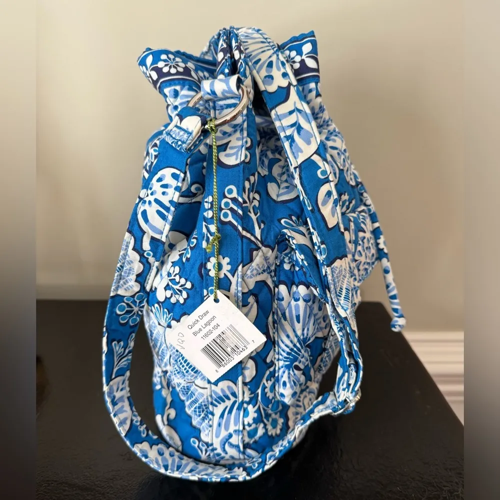 NWT Quick Draw Sling Tote in  Blue Lagoon includes GWP - Image 7