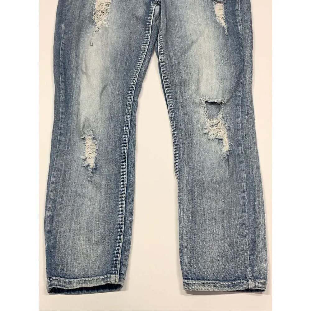 005 Bongo distressed vintage jean size 9 - Image 2