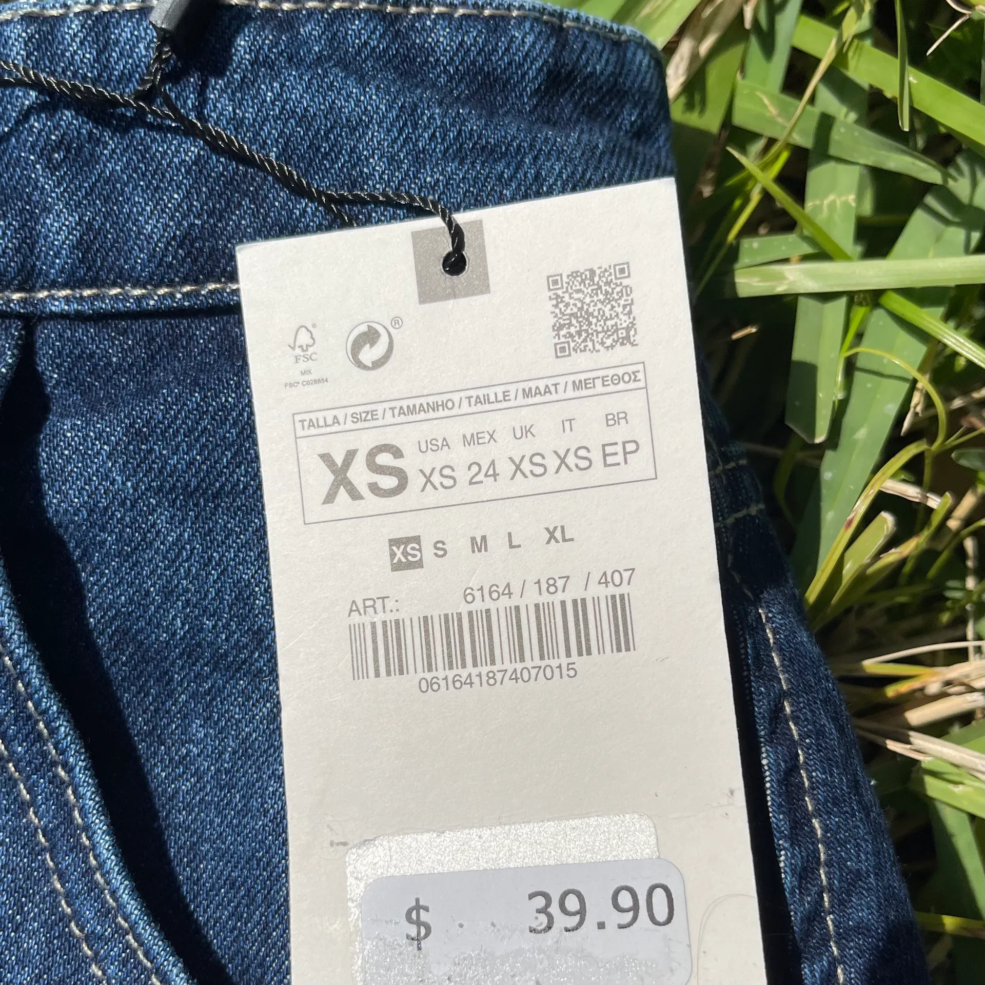 ZARA Denim Skirt - Image 3