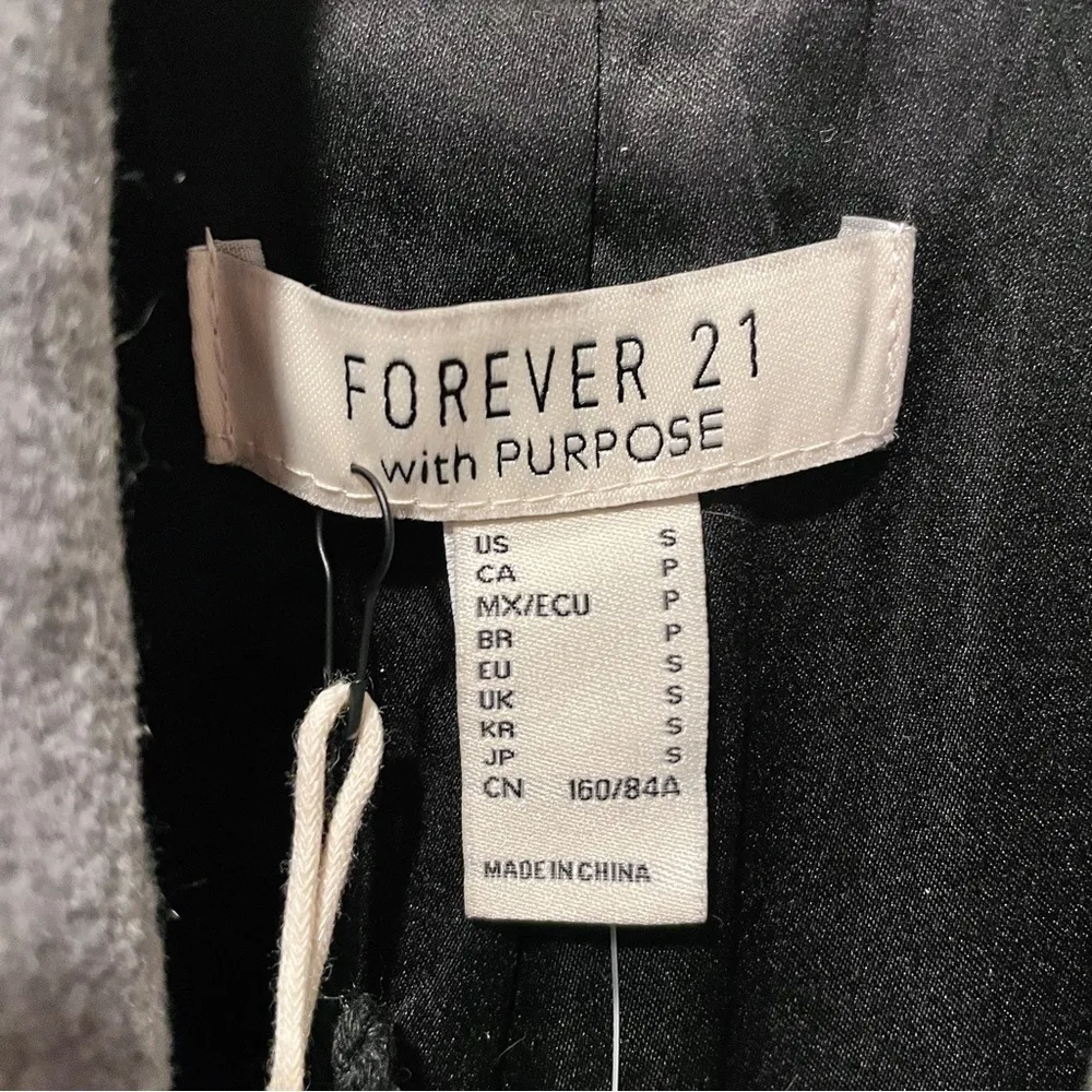 Forever 21 Double-Breasted Coat - Image 5