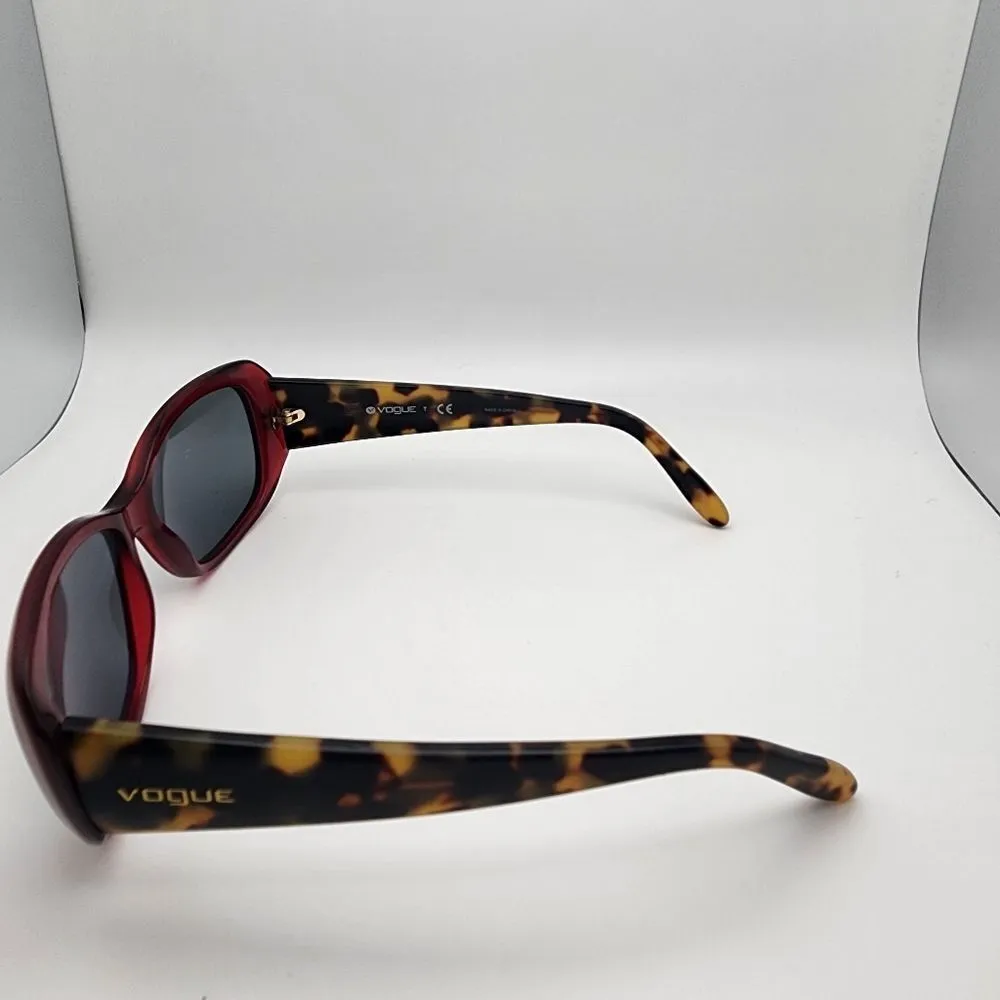 Vogue Red & Tortoiseshell Prescription Sunglasses Frames - Image 5
