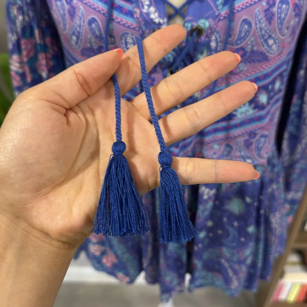 Spell & the Gypsy collective city lights top XS Purple - Image 6