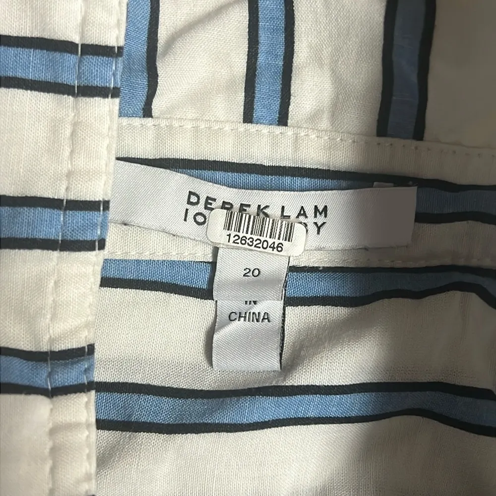 Derek Lam 10 Crosby “Satina” Striped Shirtdress - Image 10