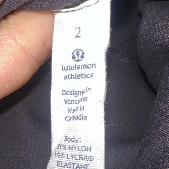 Lululemon exquisite crop high rise‎ black 2 - Image 13