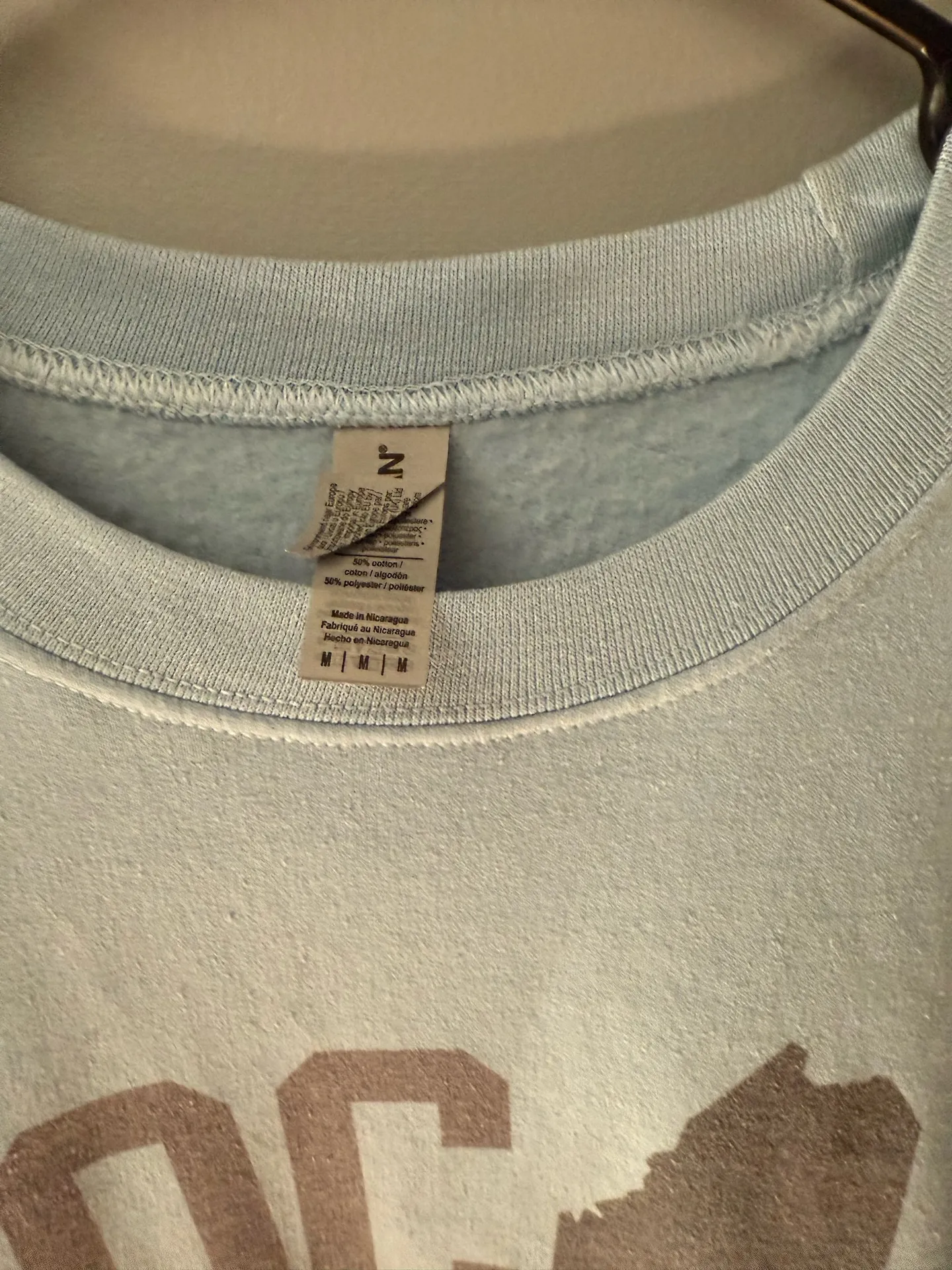 Crewneck Blue Size M - Image 2