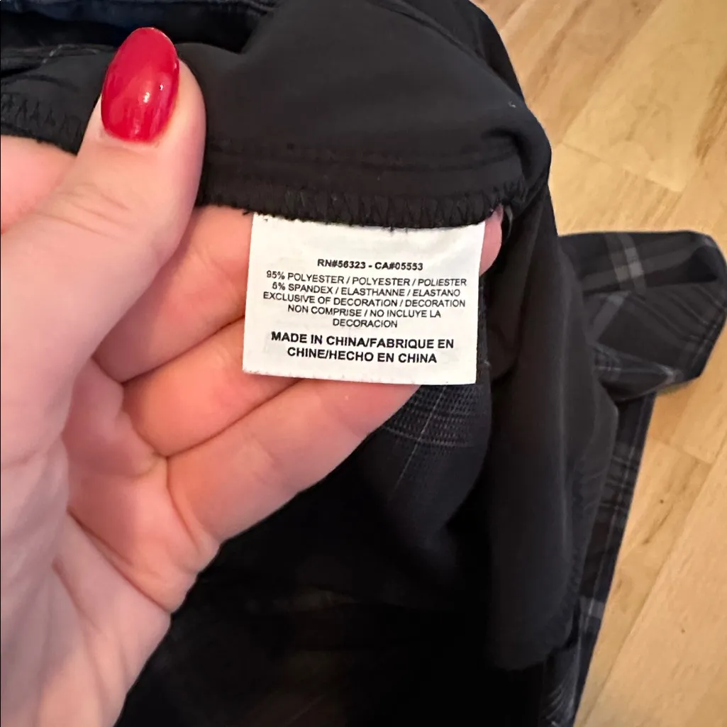 Nike Golf Tour Performance Pants Plaid Size 2 - Image 8