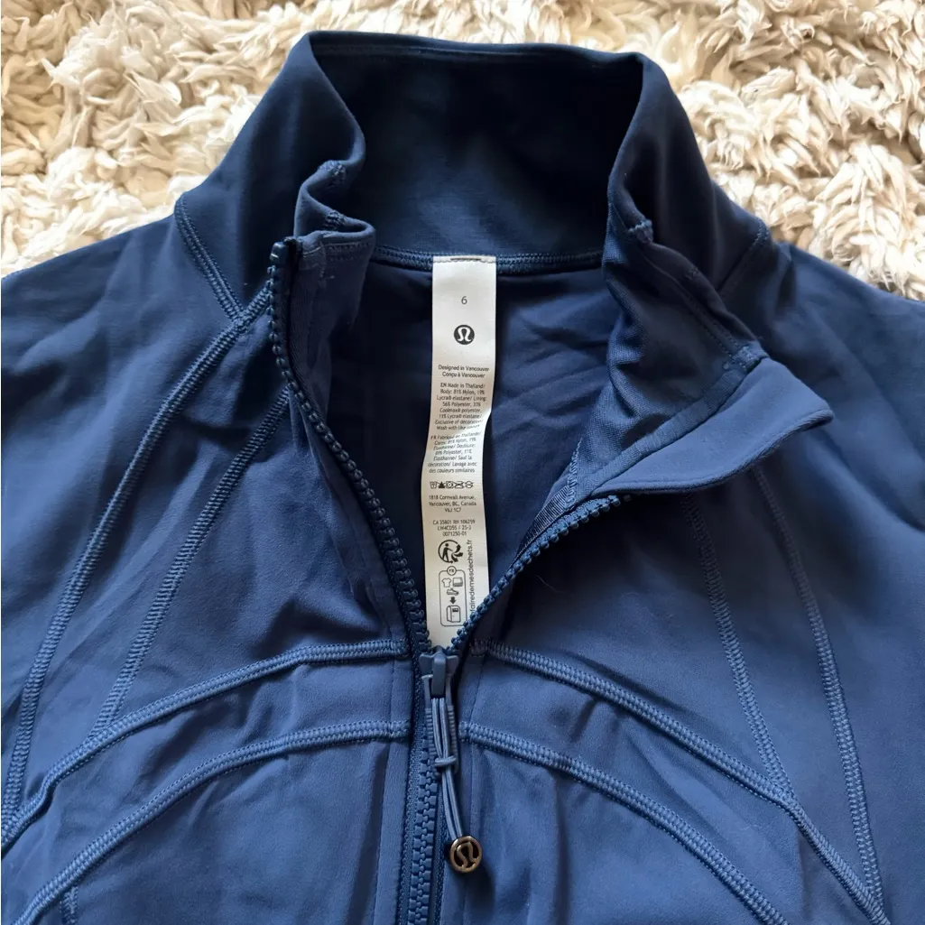 Blue Twill Define Jacket *Nulu Lululemon - Image 6