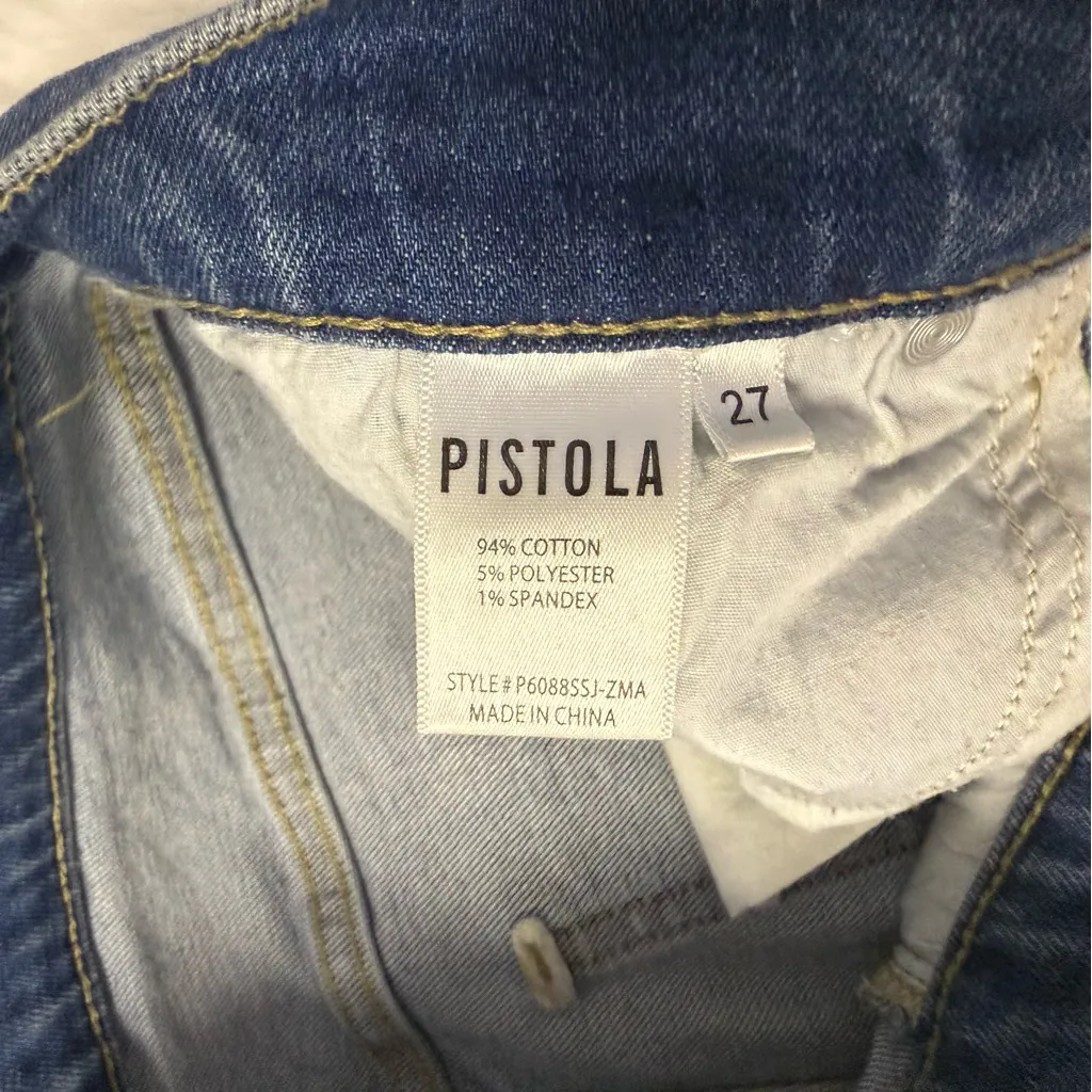Pistola Lennon High Rise Crop Bootcut Jeans Size 27 Tuckernuck - Image 5