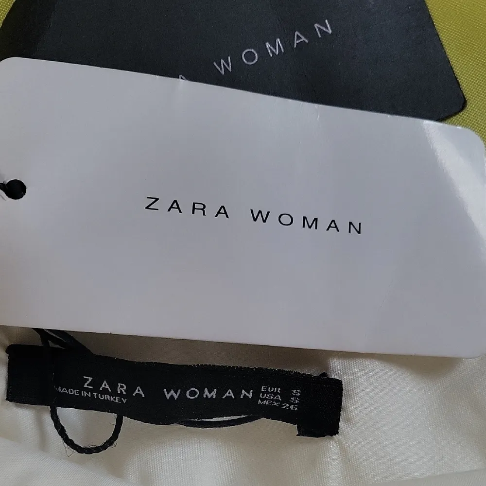 ZARA  Women’s Wide Leg Pants Cream  size S - Image 10