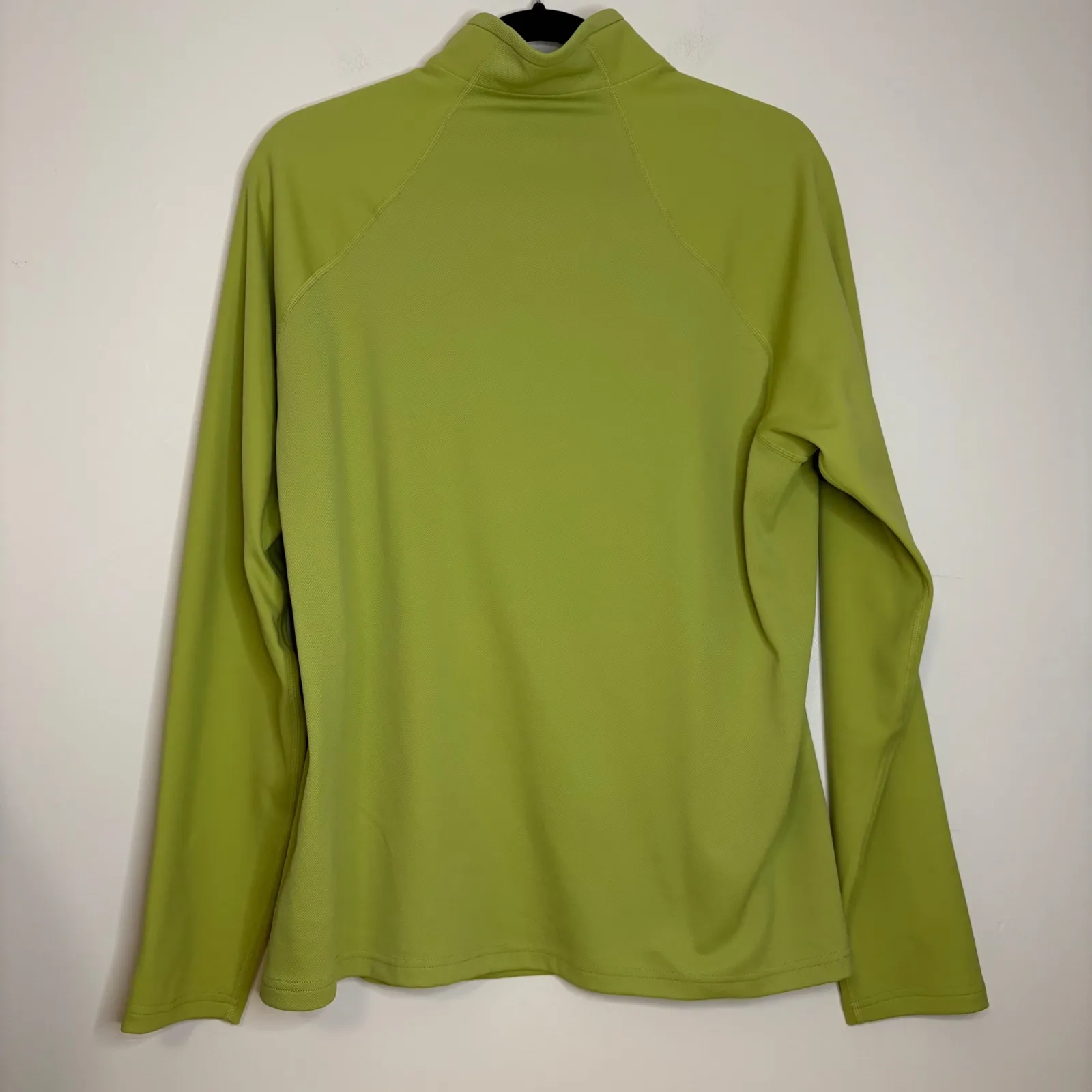 Nike ACG Half‎ Zip Pullover Athletic Top Long Sleeve Chartreuse XL Green - Image 5