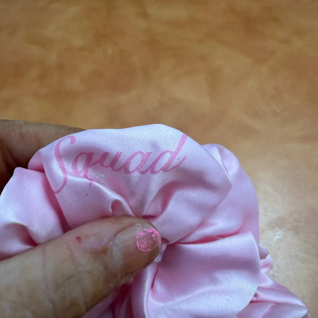 I Do Crew Satin Scrunchie Set - Image 3