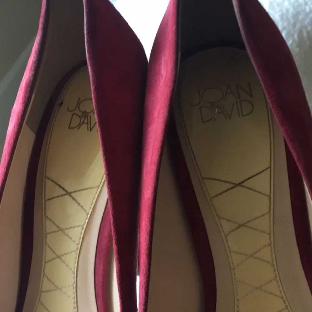 Joan & David gorgeous suede leather heels - Image 6