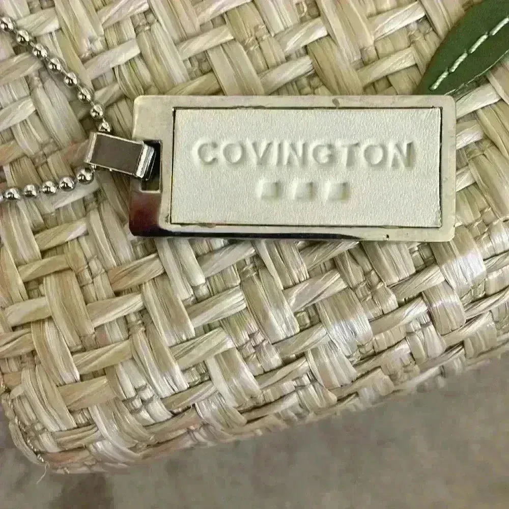 COVINGTON woven clutch bag - Image 5