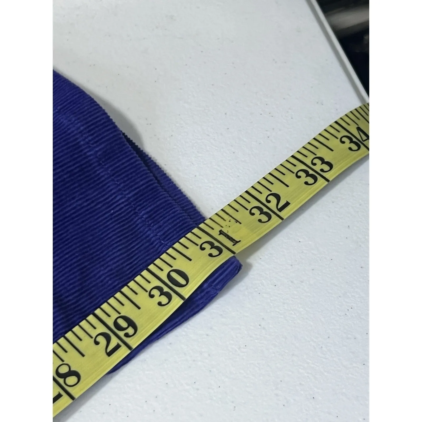 Lands' End Women’s Blue Mid Rise Straight Leg Corduroy Pants Size 14 (36/31) EU - Image 11