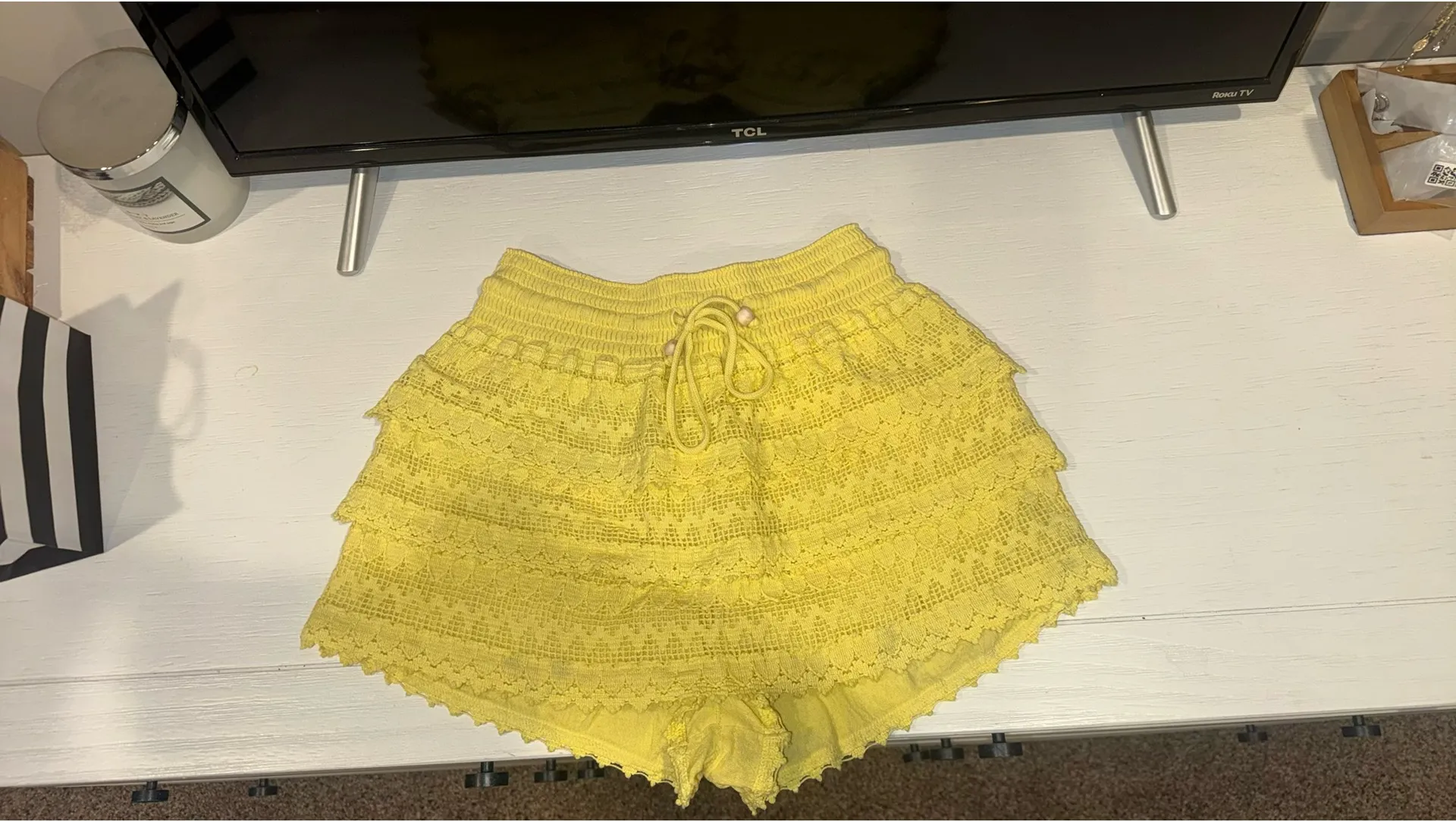 Blanco By Nature Boutique mini skirt Yellow - Image 2