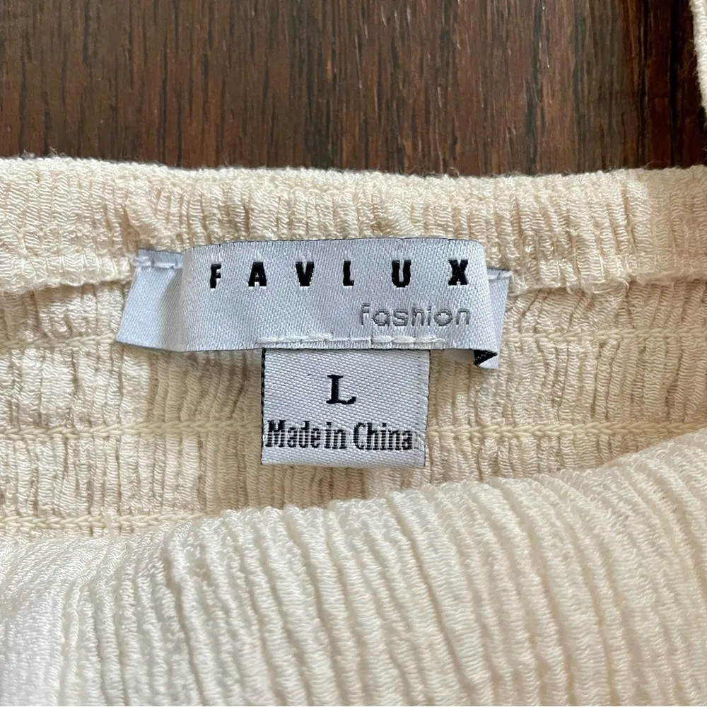 FAVLUX bandeau, cropped tank top, size L - Image 3