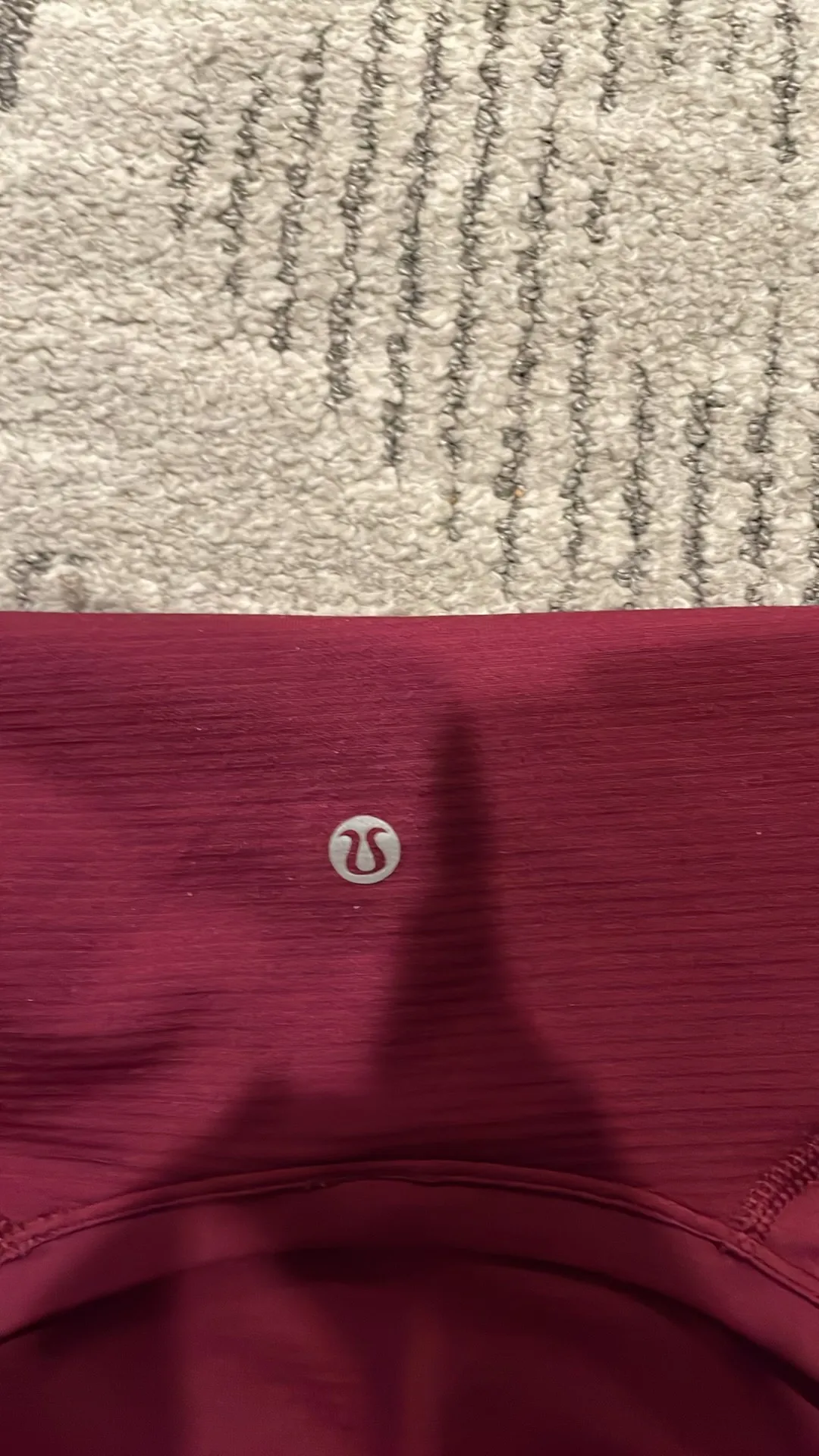 Maroon Lululemon Long Swiftly Tech Sleeve - Image 4