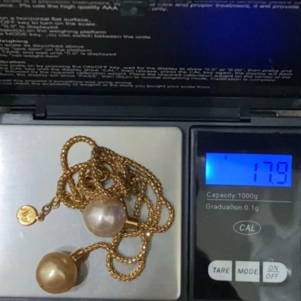 MAJORICA 18K Gold-plated Sterling Silver Love Knot 14mm Pearl Lariat Necklace - Image 12