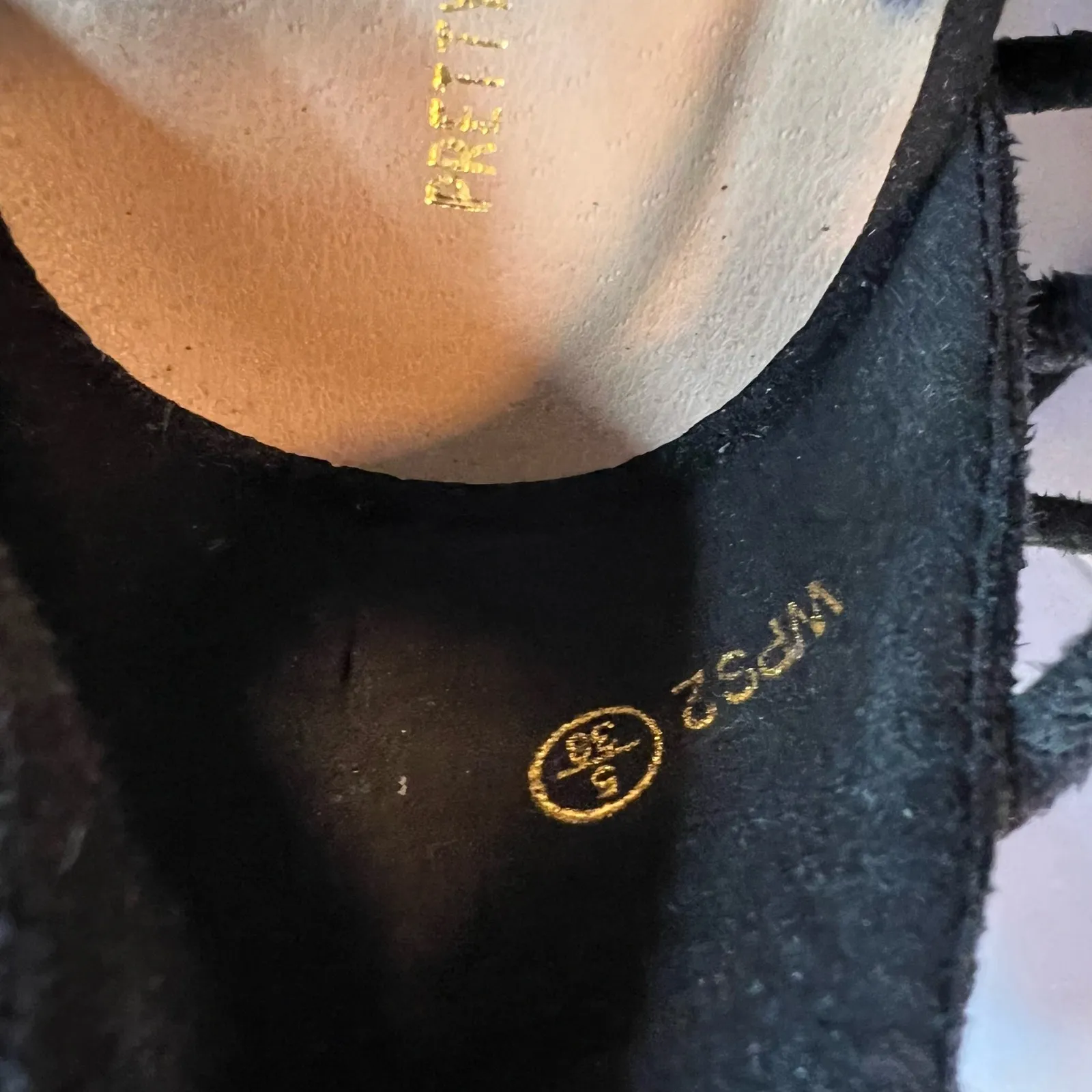 Pretty Little Thing‎ Pump Heel Size 5 Lace Up Black - Image 6