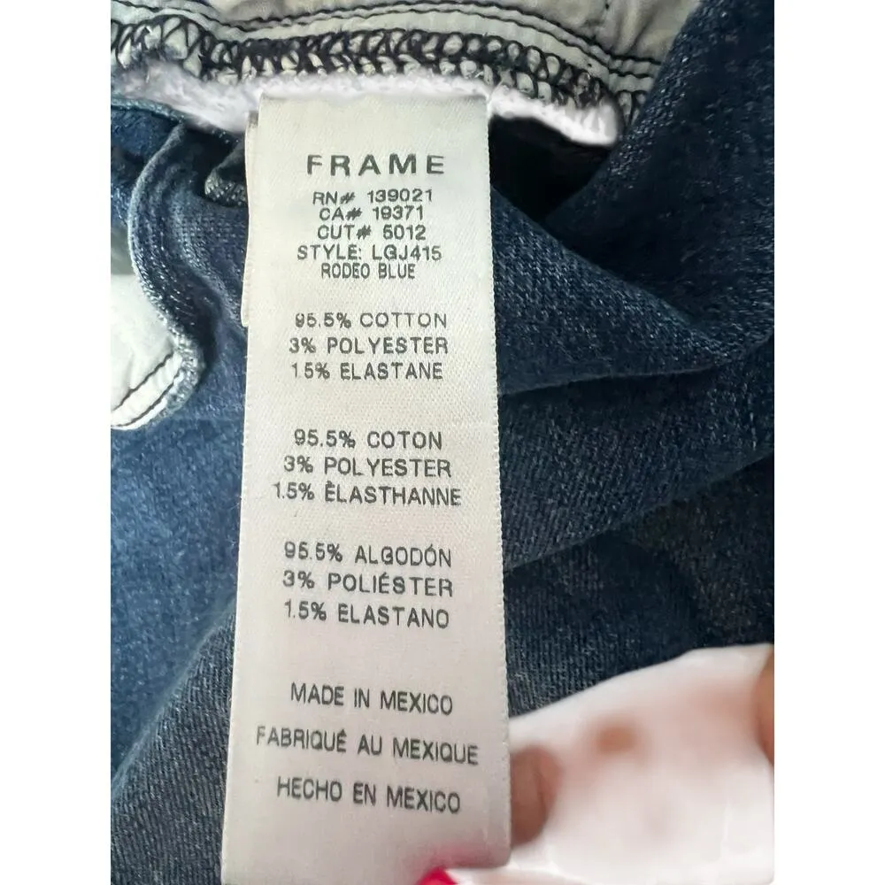 Frame Le Garcon Boyfriend Jeans Tapered Women's 30 - Image 11