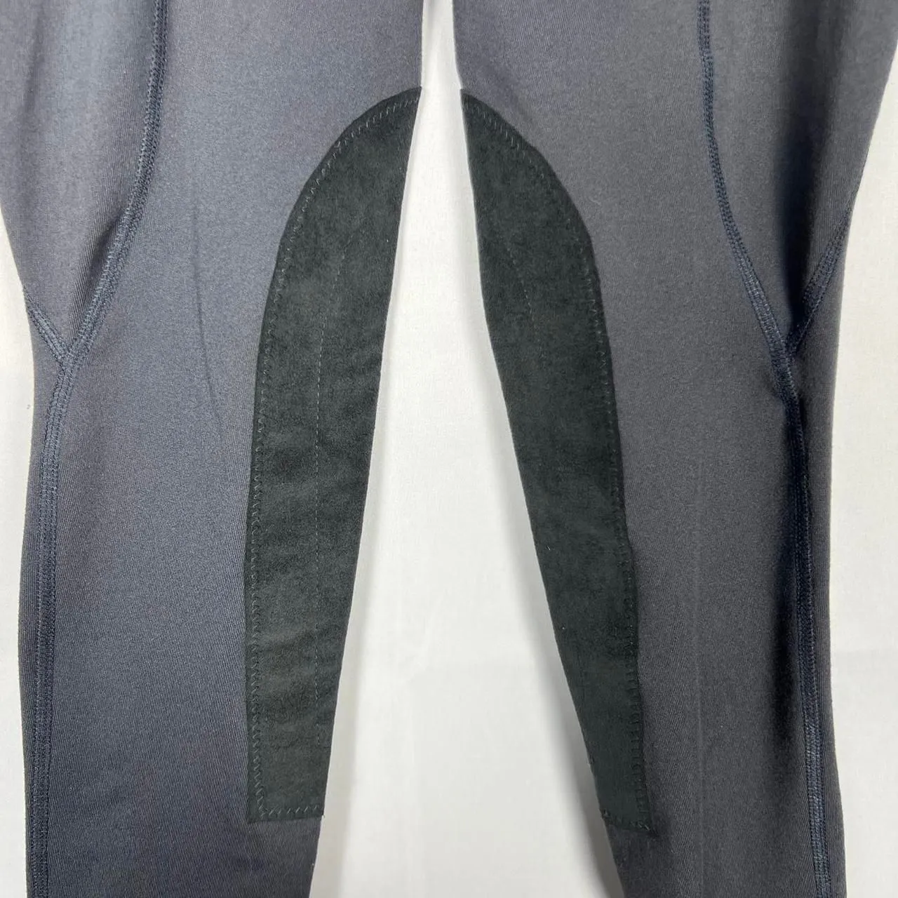 Kerrits Gray MicroPoly Equestrian Riding Tights Breeches small - Image 3