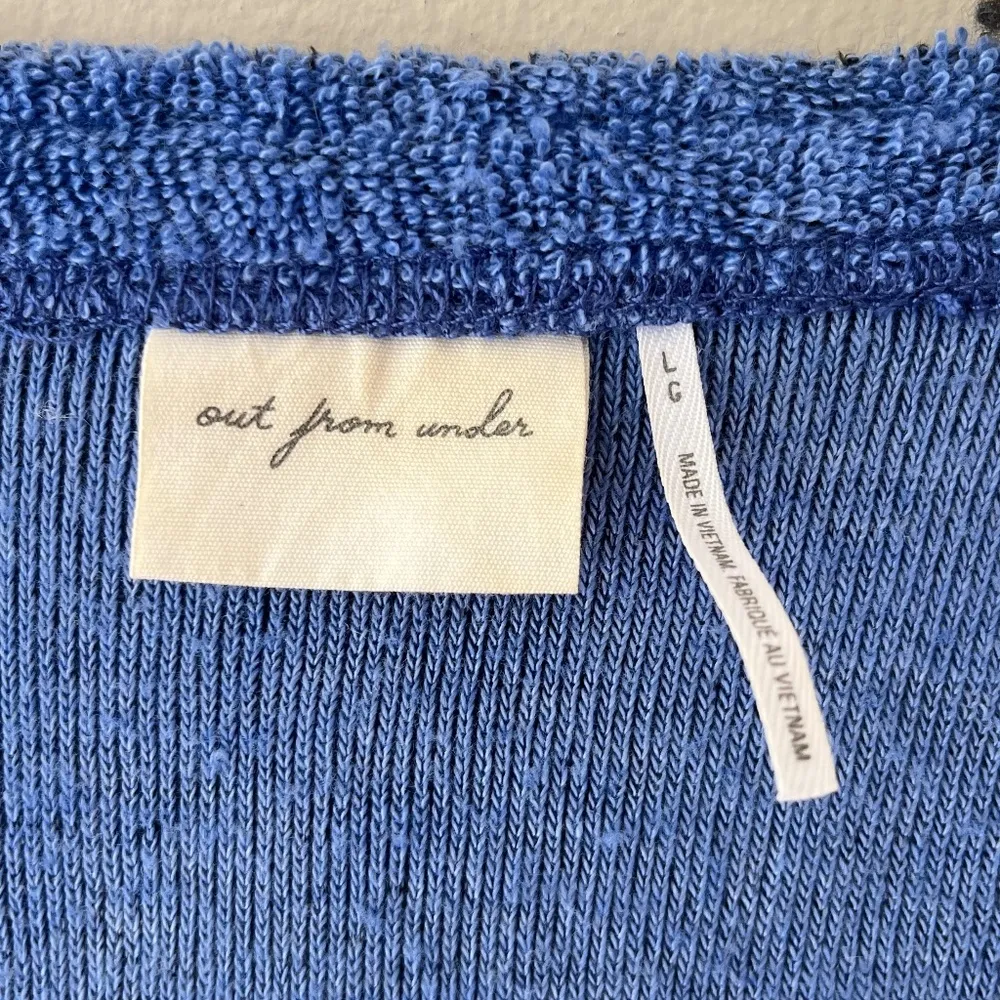 UO Sz L Purple Oversized Soft Terrycloth Popover Sweatshirt Swim‎ Cover Up - Image 8