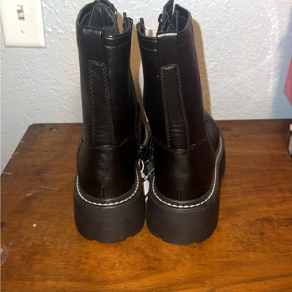 Wild Fable Black Moto Boots - Image 3