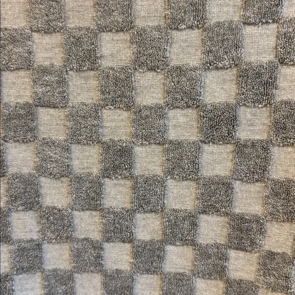 ROOLEE BRAND GREY CHECKERED SHORT SLEEVE MIDI DRESS FIT AND FLARE DRESS SIZE XL - Image 11