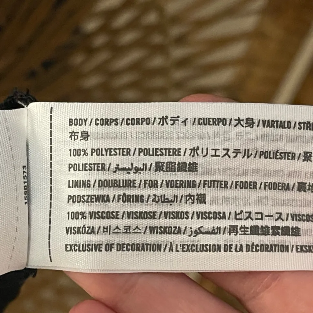 Abercrombie & Fitch Long Sleeve Floral Chiffon Mini Dress Moody Cottagecore - Image 8