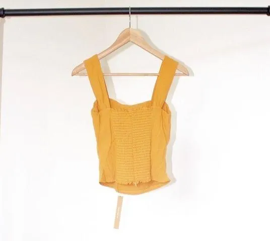 Reformation Ansel Top (Ochre) - Image 3