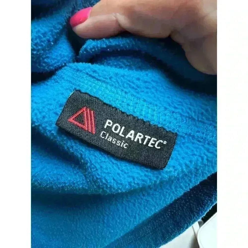 The North Face Fleece Women's Pullover Quarter Zip Polartec Classic Medium - Image 8