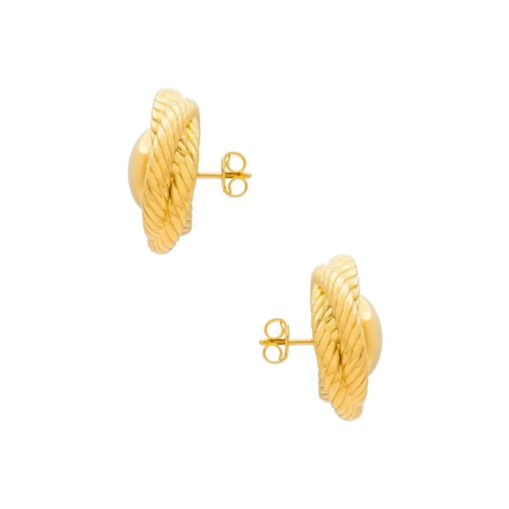 AUREUM Naomi Earrings in Gold One Size Womens - Image 3