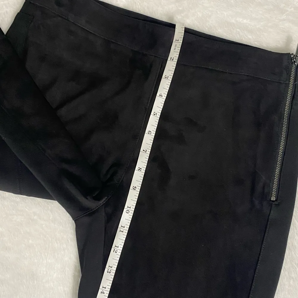 Leather White House Black Market Front - Skinny Leg Pants Size 4R - Image 9