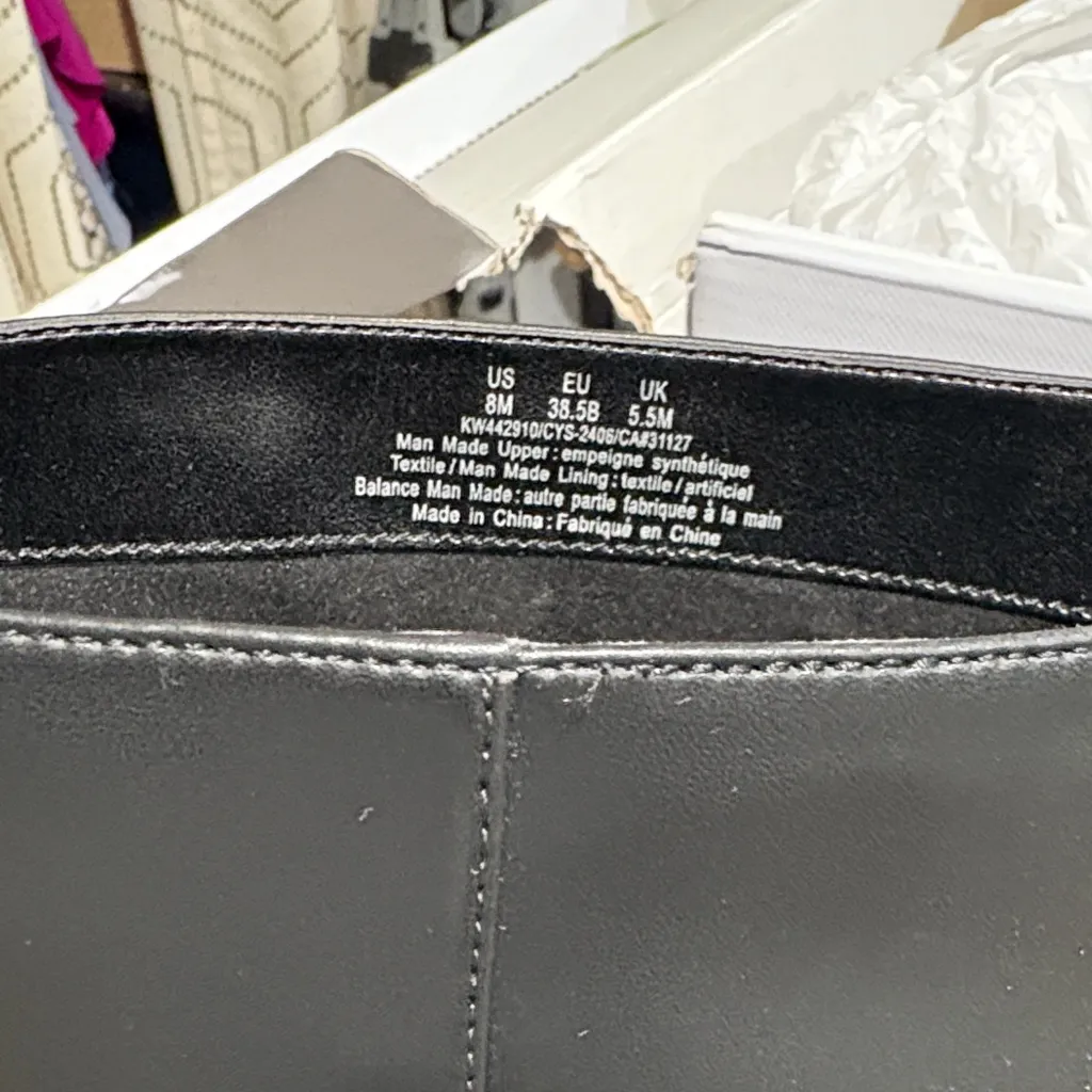 DKNY Cana Wide Tall Boot Black Heeled Women's Boots Size 8 - Image 6